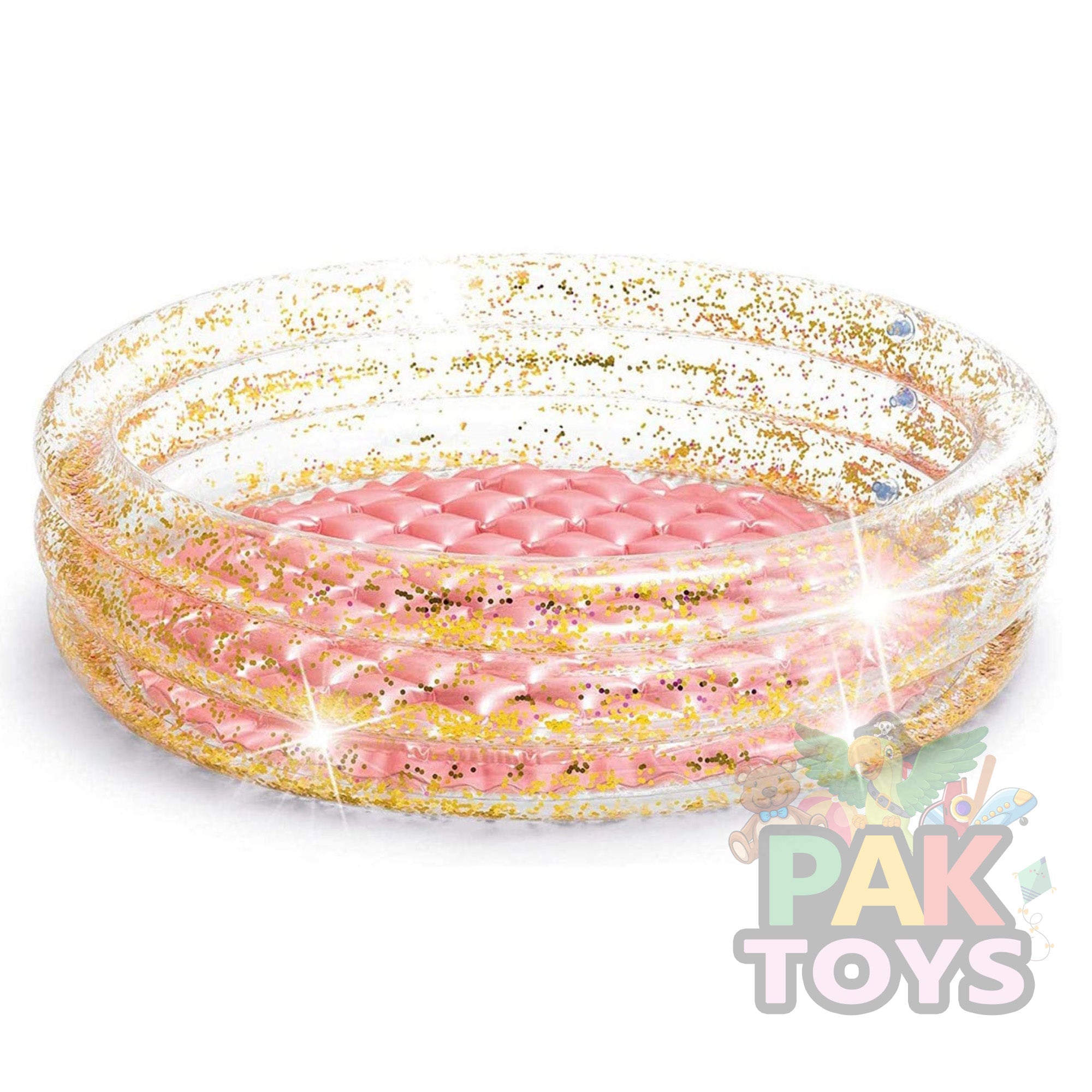 Intex 57103 Glitter Mini Pool for Baby Girls 34" x 10" (Soft Base)