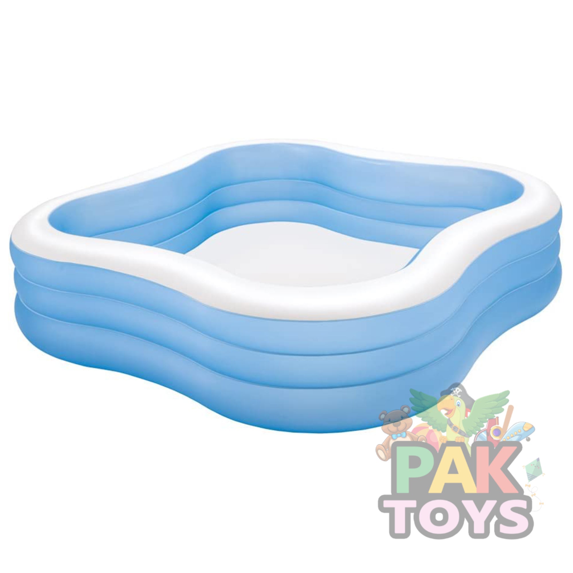 Intex 57495 Swim Center Family Pool Assorted Colors 90" X 90" X 22"