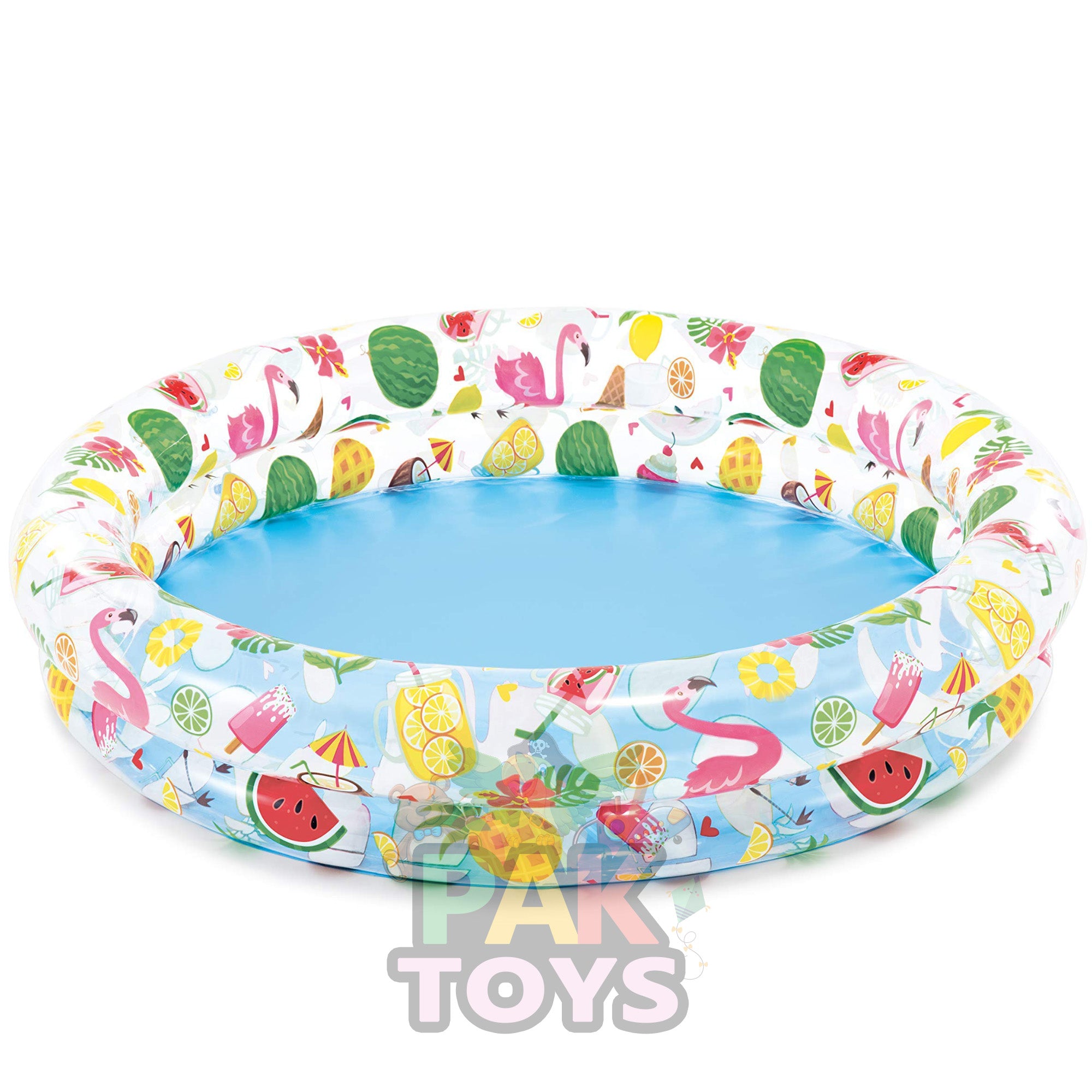 Intex 59421 Stars Kiddie 2 Ring Circles Swimming Pool (48" X 10")