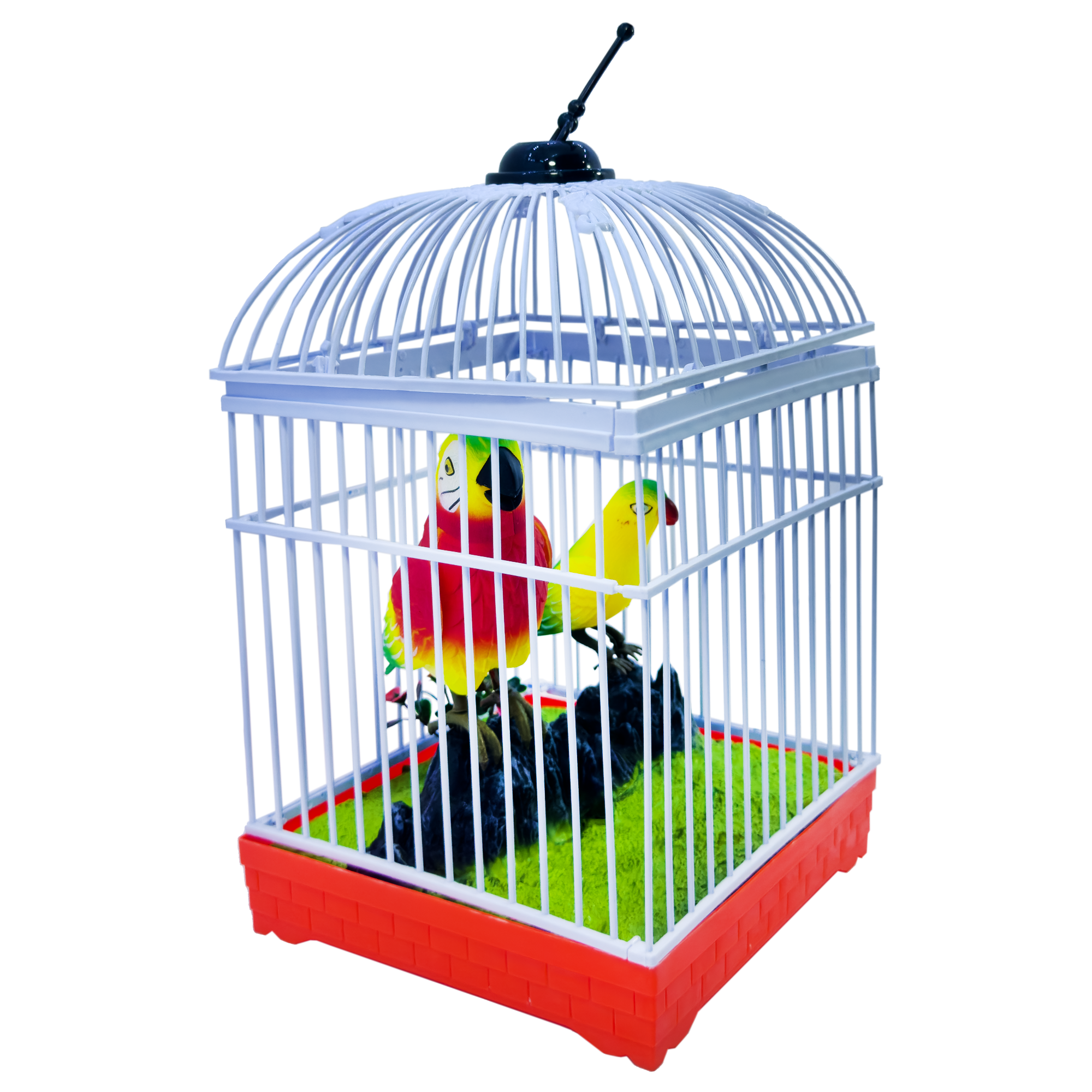 Birds Cage With Light & Sound Parrots Cage Battery Operated