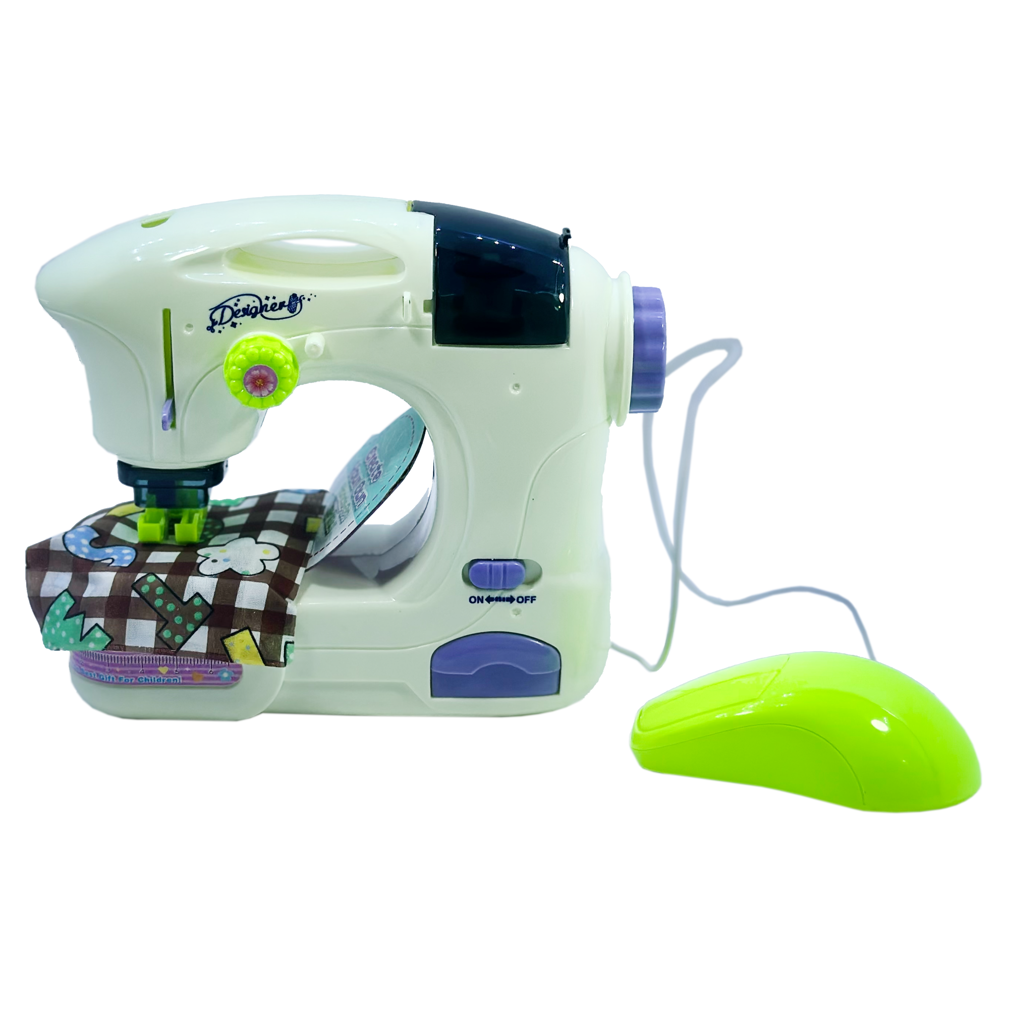 Hommy Mini Sewing Machine for Girls, with Starter and Cloth