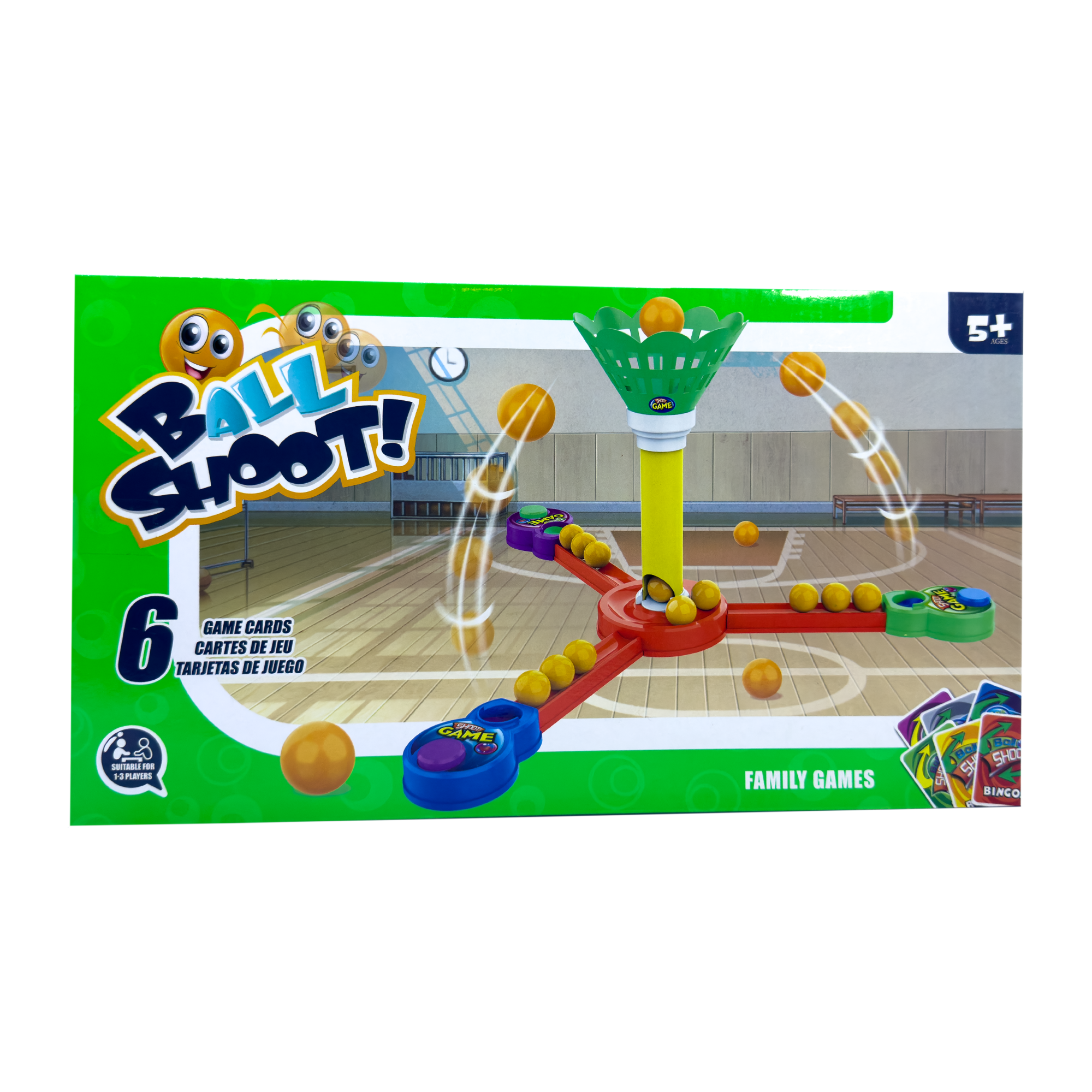 Basketball 3 Player Ball Shoot Game