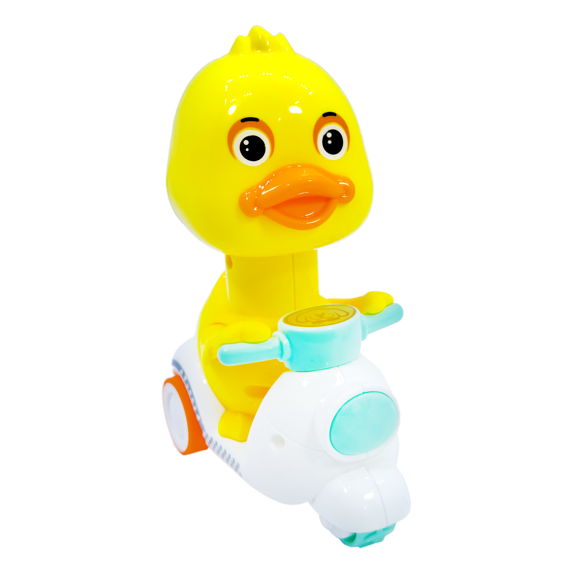 Push Press Duck Bike Friction Toy